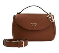 GUESS sac à épaule bandoulière sac à main Evie Top Handle Flap Bag Cognac brun