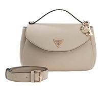 GUESS sac à épaule bandoulière sac à main Evie Top Handle Flap Bag Light Taupe écru