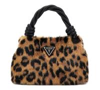 GUESS sac à épaule bandoulière sac à main Shaida Top Handle Crossbody Bag Leopard marron clair