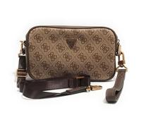 GUESS sac à épaule bandoulière sac à poignet Milano Camera Bag Beige/Brown marron clair