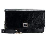 GUESS sac à épaule bandoulière sac de soirée Golden Rock Mini Flap Xbody Black noir