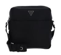 GUESS sac à épaule bandoulière Saffiano Top Zip Crossbody Bag Black