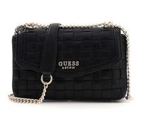 GUESS sac à épaule bandoulière Sandy Convertible Xbody Flap Bag Black noir