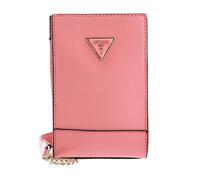 GUESS Sac à épaule bandoulière saumon pour femme - Noelle Mini Chit Chat Phone Bag Apricot 158560