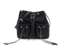 GUESS sac à épaule bandoulière Theodora Drawstring Bucket Black noir
