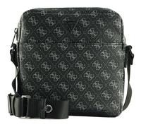 GUESS sac à épaule bandoulière Torino Top Zip Crossbody Flat Dark Black