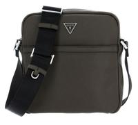 GUESS Sac à épaule bandoulière vert olive pour homme - Certosa Smart Top Zip Crossbody Flat Taupe 201675