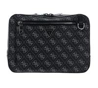 GUESS sac à épaule bandoulière Vezzola Crossbody Dark Black noir