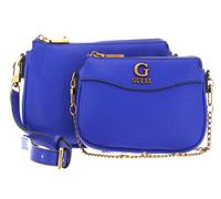 GUESS Sac à épaule bandoulière violet pour femme - Nell Double Pouch Crossbody Violet 207545