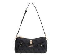 GUESS sac à épaule bandoulière Yesba Mini Top Zip Bag Coal Logo gris foncé