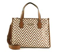 GUESS Sac à épaule beige marron pour femme - Silvana Two Compartment Tote Cognac 255487