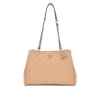 GUESS Sac à épaule beige pour femme - Cresidia Status Shoulder Satchel Bag 302755