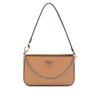 GUESS Sac à épaule beige pour femme - Noelle Mini Top Zip Shoulder Bag 304717
