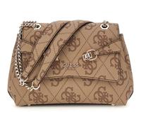 GUESS Sac à épaule brun clair marron pour femme - Lorelei Convertible Xbody Flap Bag Latte Logo 302718