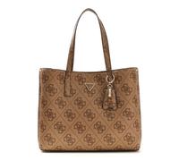 GUESS sac à épaule Meridian II Girlfriend Tote Bag Latte Logo marron clair