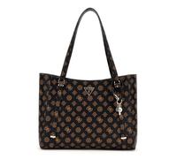 GUESS Sac à épaule brun foncé brun clair pour femme - Daryna II Elite Tote Mocha Logo 310229