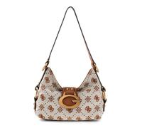 GUESS sac à épaule Camden Mini Shoulder Bag Cognac Logo brun