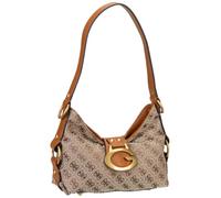 GUESS sac à épaule Camden Mini Shoulder Bag Latte Logo/Cognac brun
