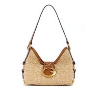 GUESS sac à épaule Camden Mini Shoulder Bag Natural/Cognac beige