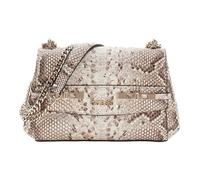 GUESS Sac à épaule crème marron pour femme - Melinda Mini Convertible Xbody Flap Bag Natural 334199