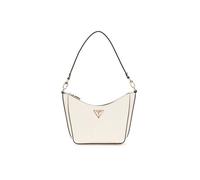 GUESS Sac à épaule crème pour femme - Eco Gloriana Top Zip Shoulder Bag Stone 278775