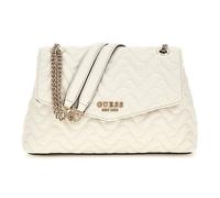 GUESS Sac à épaule crème pour femme - Melisandra Convertible Xbody Flap Bag Shell 310863