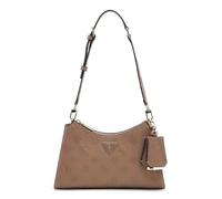 GUESS sac à épaule Cresidia II Top Zip Shoulder Bag Dark Taupe Logo