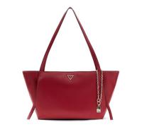 GUESS sac à épaule Devon 3 Compartment Tote Dark Cherry rouge foncé