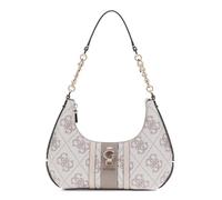 GUESS sac à épaule Erenia Top Zip Shoulder Bag Dark Taupe Logo