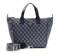 GUESS sac à épaule Follie Small Tote Bag Blue Logo multicolore