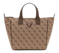GUESS sac à épaule Follie Small Tote Bag Latte Logo brun