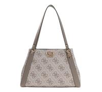 GUESS sac à épaule Karnilla Logo Girlfriend Carryall Dark Taupe Logo