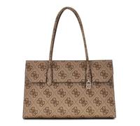 GUESS sac à épaule Kiera Tote Latte Logo marron clair