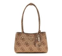 GUESS sac à épaule Meridian II Shoulder Satchel Bag Latte Logo marron clair