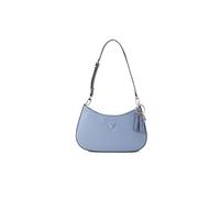 GUESS sac à épaule Noelle II Top Zip Shoulder Bag Grey Blue bleu gris