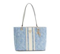 GUESS sac à épaule Noelle II Tote Denim Logo bleu clair