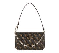 GUESS sac à épaule Noelle Mini Top Zip Shoulder Bag Brown