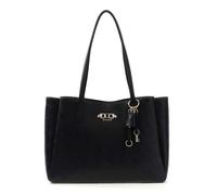 GUESS Sac à épaule noir pour femme - Anise Multi Compartment Tote Black Logo 336935