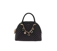 GUESS Sac à épaule noir pour femme - Everlee Dome Satchel Bag 313020