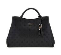 GUESS Phoebe Large Girlfriend Satchel Black Logo