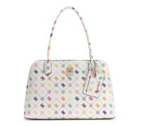 GUESS sac à épaule Patsie Tote Multi Logo écru