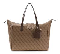 GUESS sac à épaule sac de voyage Latona Travel Carryon Tote Latte Logo brun