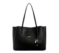 Guess Sac fourre-tout Isola Multi Compartment pour femme – Compartiment ordinateur – Noir
