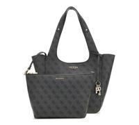 GUESS sac à épaule sac shopper Calista 2 in 1 Tote Coal Logo gris foncé