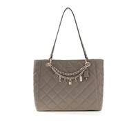 GUESS sac à épaule sac shopper Libby Noel Tote Dark Taupe