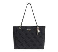 GUESS sac à épaule sac shopper Noelle II Tote Bag Coal Logo gris foncé