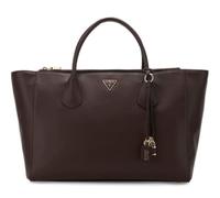 GUESS sac à épaule serviette pour ordinateur portable Marissa Tech Tote Brown marron foncé