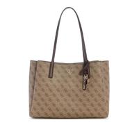 GUESS sac à épaule serviette pour ordinateur portable Noelle II Tech Tote Latte Logo/Brown marron clair