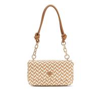 GUESS sac à épaule Tessi Flap Shoulder Bag Cognac Multi marron clair