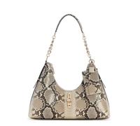 GUESS sac à épaule Yvonne Logo Hobo Bag Natural gris